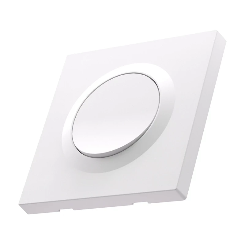 Wall switch housing Sonoff E1GS with neutral connection for single-gang installation