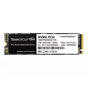 Team Group MP33 - SSD - 256 GB - Internal - M.2 2280 - PCIe 3.0 x4 (NVMe)