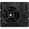 SilverStone SST-FS304-12G external 3.5-inch enclosure, 4-Bay - black