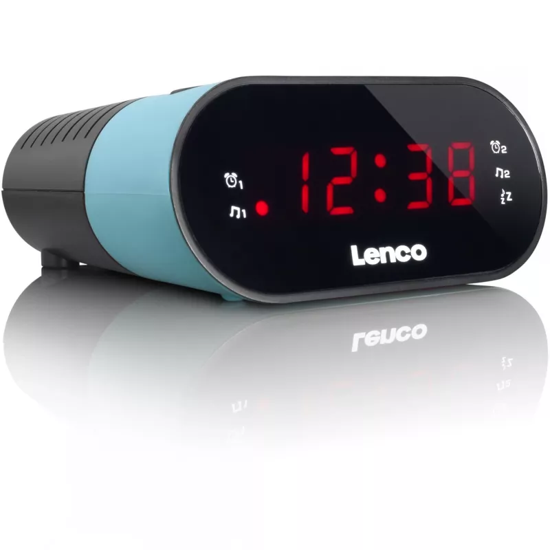 Clock Radio Lenco CR-07 Black Blue