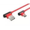 USB Cable NATEC NKA-1201 USB 2.0 1m USB A USB C Black Red