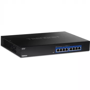 TRENDnet TEG S708 - Switch - 8 x 100/1000/2.5G/5G/10GBase-T - Desktop, rack-mountable
