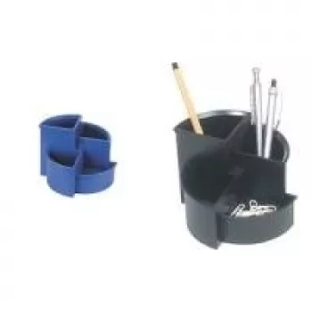 Helit H6390695 pen holder Plastic Black (H6390695)