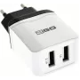 Mobile Device Charger 2GO 795999 Universal White AC Indoor 2 USB Ports