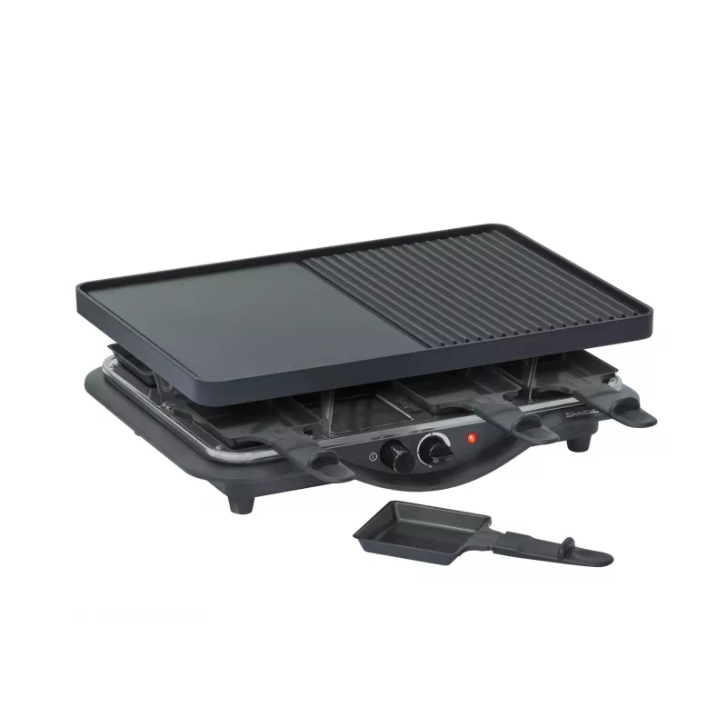 Raclette Grill Steba RC 28 8 person(s) 1400 W Black Chrome