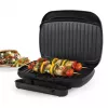 Electric grill Petra PT4366MBLKVDE black with non-stick surface and adjustable temperature