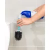 Toilet brush Beldray LA033996UFFEU7 Antibac Grey, antibacterial toilet cleaning brush