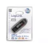 Card reader LOGILINK CR0007 USB 2.0 for SD/MMC, black, up to 480 Mbit/s