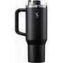 Thermal Mug Lurch BIG CUP 1.2L, stainless steel double-wall vacuum, black