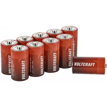VOLTCRAFT Industrial LR14 Baby (C)-Battery Alkali-Mangan 8000 mAh 1.5 V 10 pc(s) (VC-14066395)