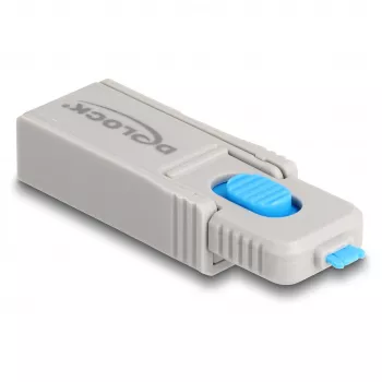 Port lock DeLOCK 20969 DisplayPort HDMI USB Type-A USB Type-C Grey