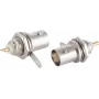 Video Audio BNC Adapter ShiverPeaks 98808-2 central mount 4 mm front panel