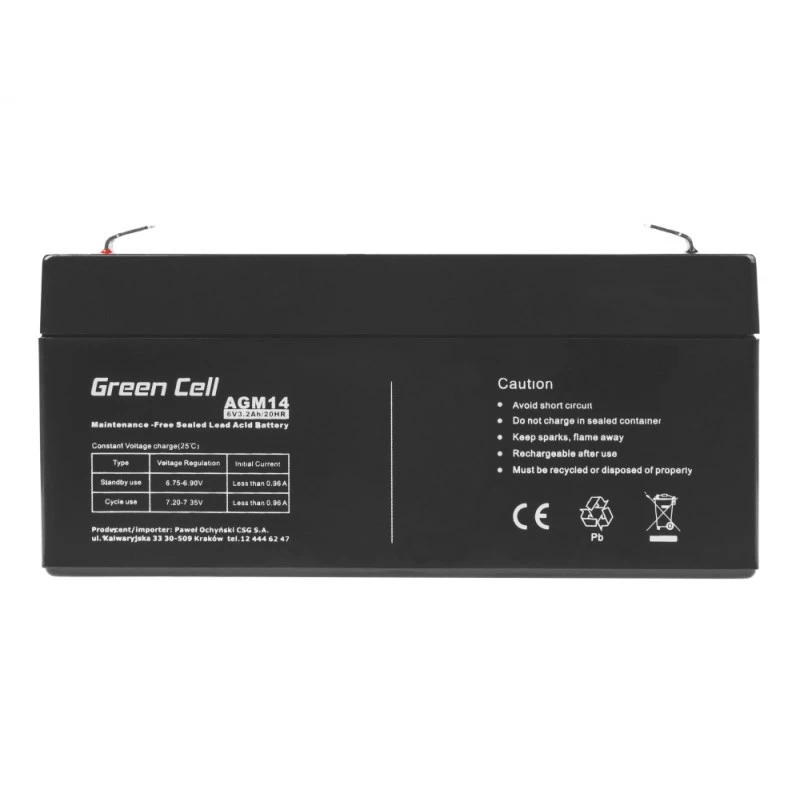 UPS battery Sealed Lead Acid Green Cell AGM14