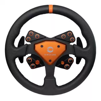 Simucube Tahko Steering Wheel, round- 320 mm, oran