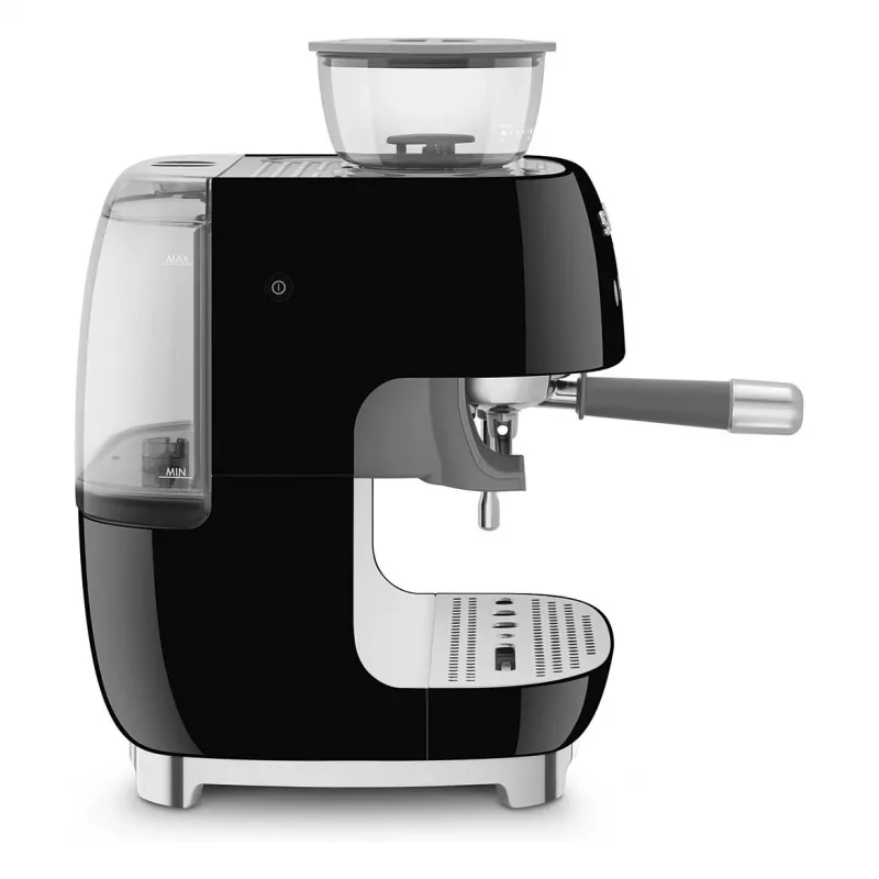 SMEG EGF03BLEU Espresso Machine. Kaffeevollautomat 50s Style. black