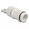 Cable gland M28 DELOCK, plastic, grey, with cable tie fastening, 1 pc