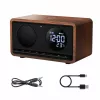MANTA radio clock RDI912B Rimini Black with 12-inch display and 8GB storage