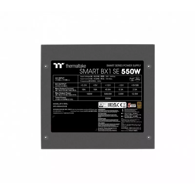 Power supply THERMALTAKE PS-TTP-0550NNSABE-1 550W ATX