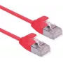 ROLINE DataCenter - Patch-Cable - RJ-45 (M) to RJ-45 (M) - 30 cm - U/FTP - CAT 6a - Halogen-Free, Moulded, Snagless, Stranded, 10 Gigabit Ethernet - Red, Pantone 199C (21.15.3311)