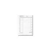 Notebook Sigel Formular Book AW480 — A4 daily entries, preprinted form pages