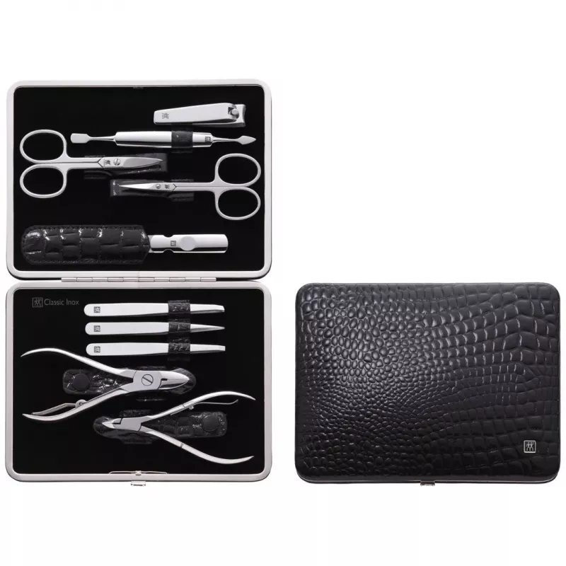 Manicure Pedicure Implement Set ZWILLING 97509-004-0 Stainless Steel Black