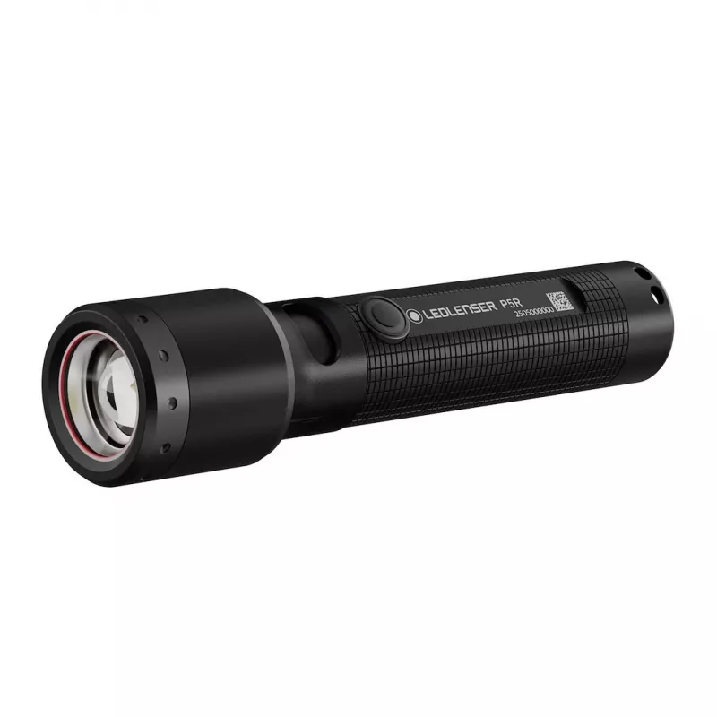 Ledlenser P5R 503109 Rechargeable LED Flashlight, Black