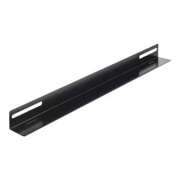 Delock 19 inch Rack Mounting Bracket 450 x 40 mm, 2 Pieces, Black Metal