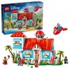 LEGO set Disney 43268 Beach House — modular house build, 834 pieces, 5 minifigures, age 9+