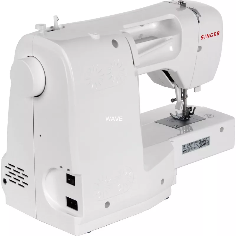 Singer 6699 sewing machine, electronic, white, pink