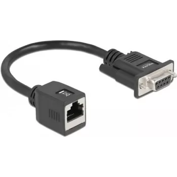 Serial Adapter DeLOCK DB9 Female to RJ45 Jack 64122