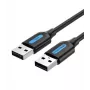 Cable USB2.0 Male to MALE/1.5M Black Cojbg Vention