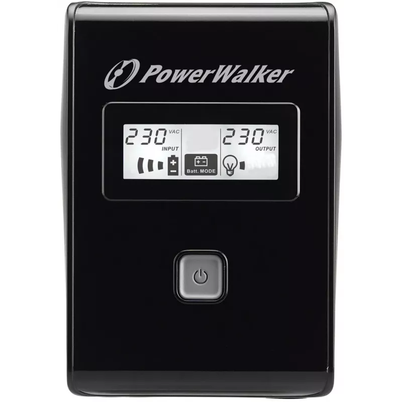 PowerWalker VI 850 LCD uninterruptible power supply (UPS) Line-Interactive 0.85 kVA 480 W