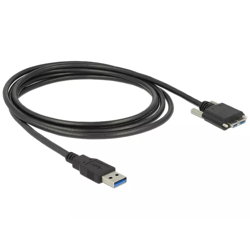 USB Cable DeLOCK 83599 USB 3.2 Gen 1 3m USB A Micro-USB B Black