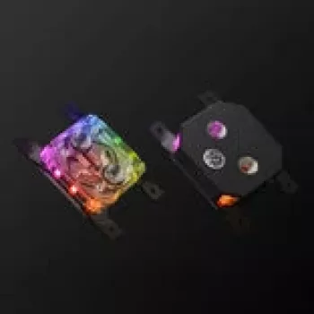 CPU Water Block BitsPower Summit ES AMD Edition — full-cover CPU cooler, black