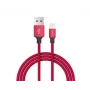 USB-C to Lightning cable Devia Pheez Series 1 m — Red, 1A/USB Power Delivery compatible