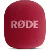 Portable Interview Microphone Rode Interview GO – Red (compact, handheld, plug-and-play)