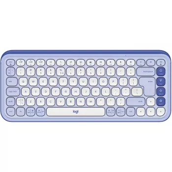 Logitech Klaviatūra Logitech POP ICON KEYS OFF White Lilac US