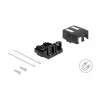 Snap-in frame DeLOCK 85842 Plastic Black 545x573x324mm