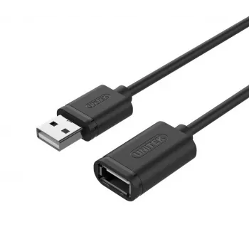 Cable Extension Cable Unitek Y-C428GBK USB 2.0, Am-af,