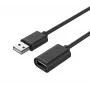 Cable Extension Cable Unitek Y-C428GBK USB 2.0, Am-af,