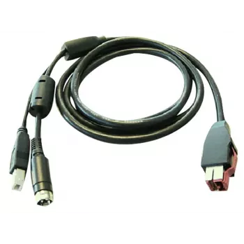 HP - Powered USB Cable - for Engage Thermal Receipt Printer, Engage One, RP9 G1 Retail System (BM477AA)