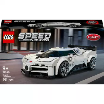 LEGO construction toy set Bugatti Centodieci Speed Champions 77240 — 291 pieces, 1 minifigure, age 9+