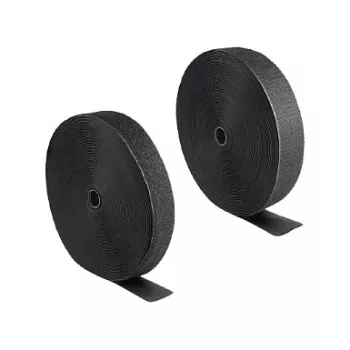 DeLOCK Heavy-duty Hook-and-Loop tape 25m x 50mm black