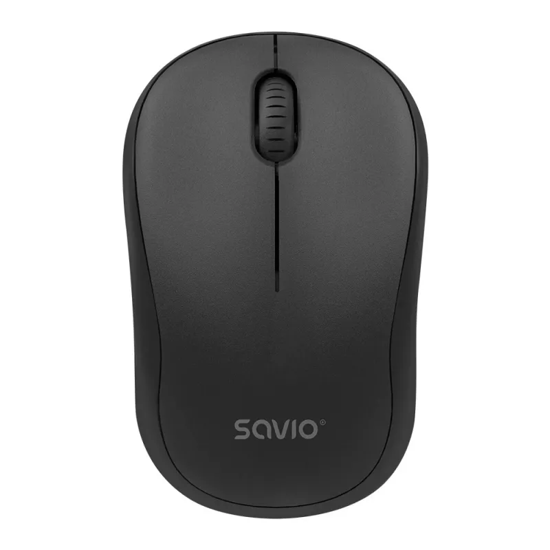 Wireless mouse SAVIO MB-03, Bluetooth interface, 1000 DPI, battery AA, 99×60×39 mm, 51 g, receiver included