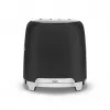 Toaster Smeg 50's Style TSF01BLMEU 2 Slice Black Stainless Steel