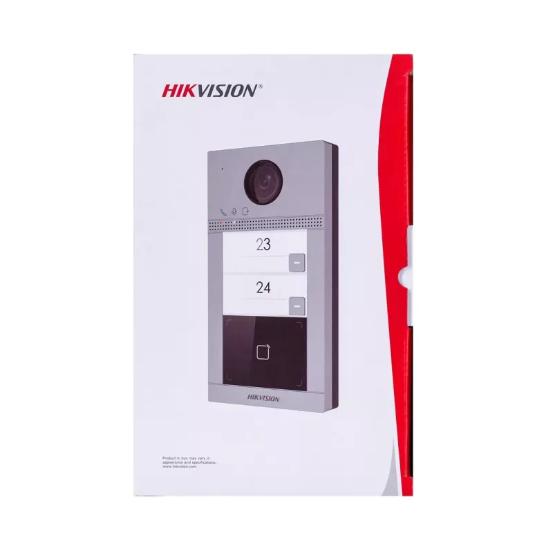 Video Intercom System Hikvision DS-KV8213-WME1(C) 2 MP Grey IP65