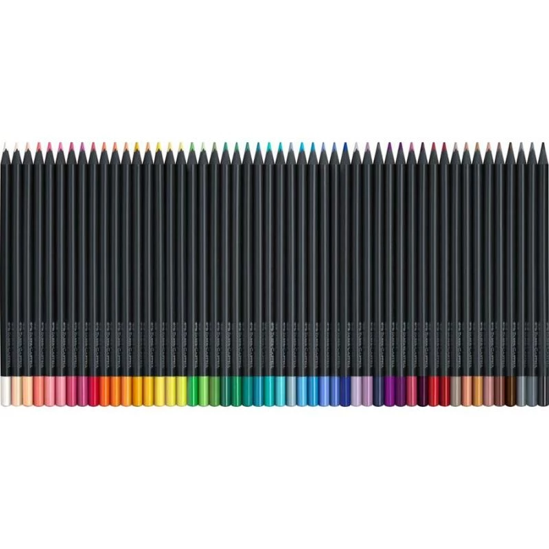 Colour pencils Faber-Castell 116450, multicolour set, 50 pieces, soft lead, cardboard box