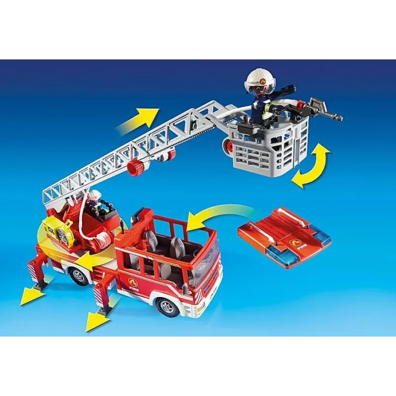 Truck Playmobil Fire Ladder Unit 9463