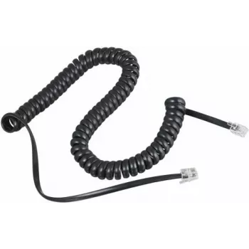 Telephone cable Auerswald 55059 2 m Black RJ-10
