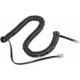 Telephone cable Auerswald 55059 2 m Black RJ-10